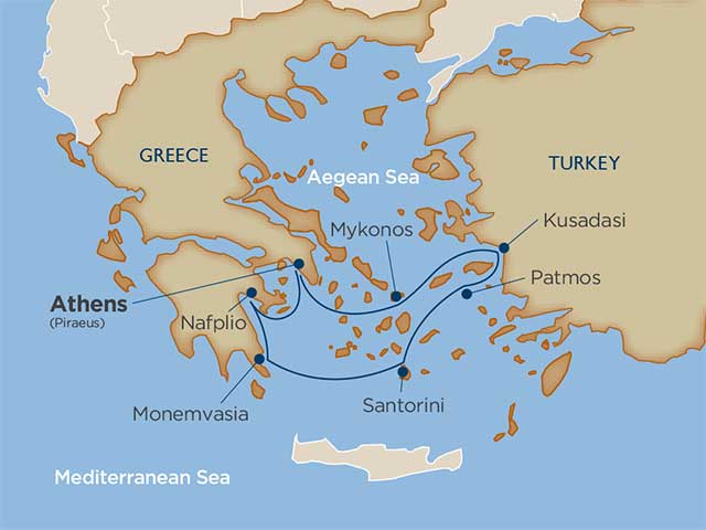 voyage map